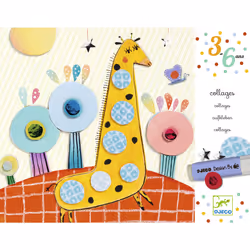 DJECO Collages Pour Les Petits - Très Pop
