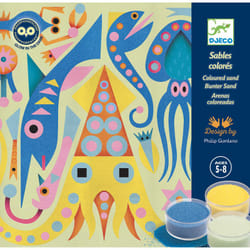 DJECO Sea Lights Coloured Sand