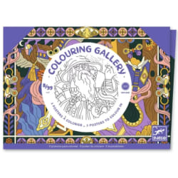Djeco Colouring Gallery - Héroiques