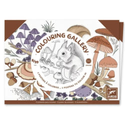 Djeco Colouring Gallery - Naturaliste