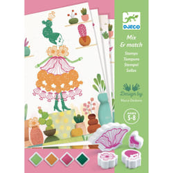 DJECO Flower Girls Stamp Set