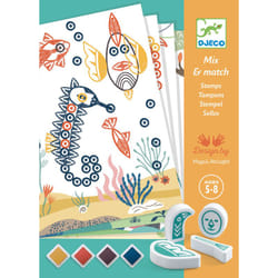 DJECO Surprising Animals Stamp Set