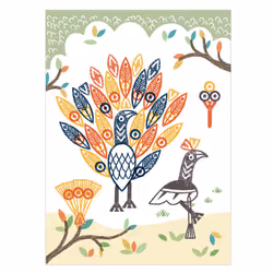 DJECO Surprising Animals Stamp Set