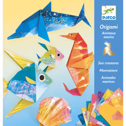 DJECO DJ08755, Kit d’origamis pour enfants, 7 an(s), Multicolore