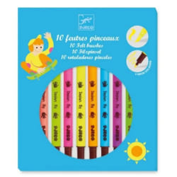 DJECO Feutres Pinceaux Pop