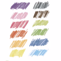 DJECO 12 Crayons Aquarellables