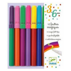 Feutres magiques - Non spécifié - Non spécifié - Multicolore - 10 feutres - Pour enfants à partir de 3 ans
