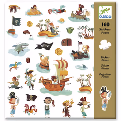 DJECO Stickers Pirates