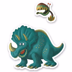 DJECO Stickers Dinosaures