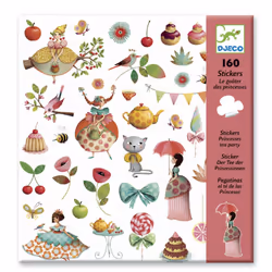 DJECO Stickers Le Goûter Des Princesses