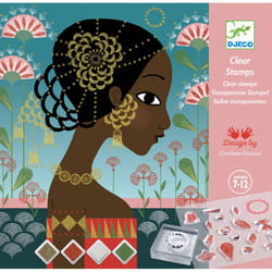 DJECO Patterns and Decorations Clear Stamp Set