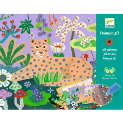 Djeco Coffret Peinture 3D Forêt Tropicale