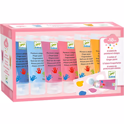DJECO DJ09000, Bleu, Rose, Jaune, 75 ml