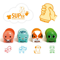 DJECO Garden Animal Stamps for Littles Ones