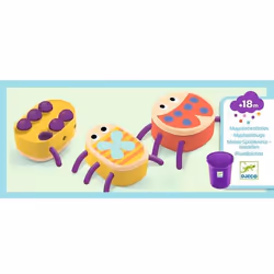 DJECO DJ09033, Pâte à modeler, Multicolore, Enfant, 1 couleurs, 1,5 an(s)