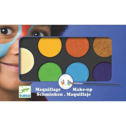 DJECO Maquillage Palette 6 Couleurs Nature