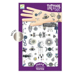 DJECO Tatouages Temporaires Wicca