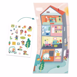 DJECO Animal Houses Multi Craft Kit