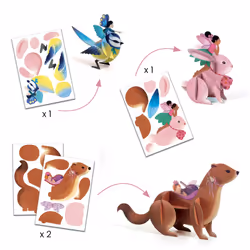 DJECO Fairy Multi Craft Set