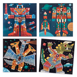 DJECO Space Battle Mosaic Kit