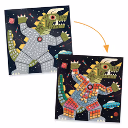 DJECO Space Battle Mosaic Kit