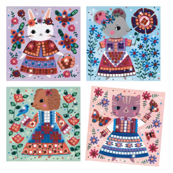 DJECO Lovely Pets Mosaic Kit