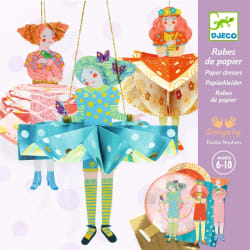 Atelier créatif Djeco - Robes de papier à pliage