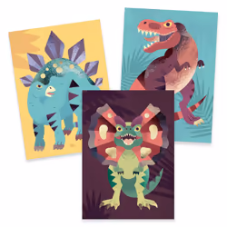 DJECO Jurassic Foil Pictures