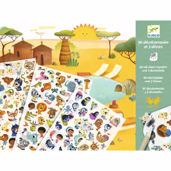 DJECO Tableaux Savane, Desert Et Pôle Nord - Vue supplémentaire 3