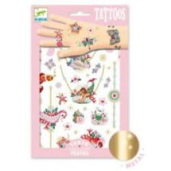 Djeco +50 Tatouages Les Bijoux de Fiona