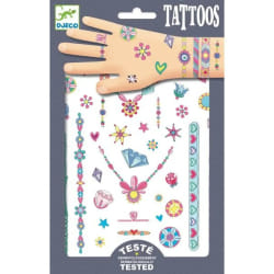 Djeco +50 Tatouages Les Bijoux de Jenni