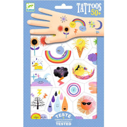 DJECO Weather Emojis Tattoos