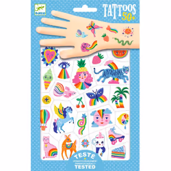 DJECO Rainbow Tattoos