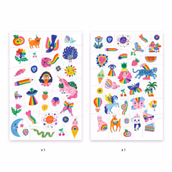 DJECO Rainbow Tattoos