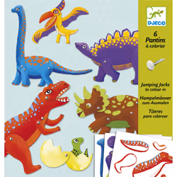 DJECO Dinos Petits Pantins
