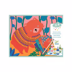 DJECO Painting with sticks, Kit de moulage/peinture pour enfants, 3 an(s), Multicolore