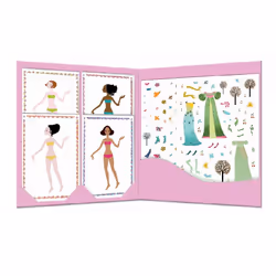 DJECO Robes Des 4 Saisons, 4 an(s), Carton, Rose, 12 pièce(s)