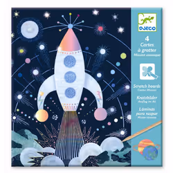 DJECO Cosmic mission - 22 x 23 cm, 6 an(s), Bois