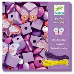 DJECO DJ09810 perle Mélange de perles Bois Multicolore