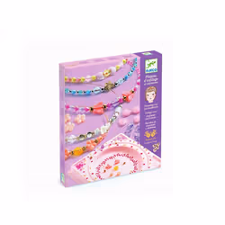 DJECO DJ09837, Kit de fabrication de bandeaux avec bijoux pour enfants, 8 an(s), Multicolore