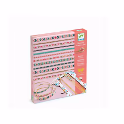 DJECO DJ09838, Kit de fabrication de bracelets pour enfants, 9 an(s), Multicolore