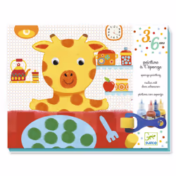 DJECO Peinture À L'Éponge Girafe - Vue supplémentaire 4