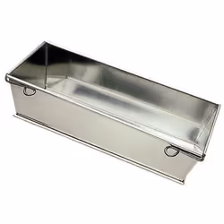 Moule à cake ou pâté ouvrant - GOBEL - 24cm - Fer blanc - Dimensions intérieurs 220 x 80 mm int - H70 mm