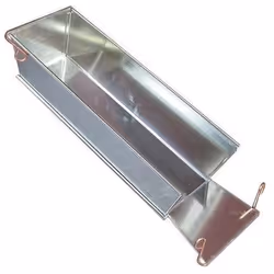 Moule à cake ou pâté ouvrant - GOBEL - 30cm - Fer blanc - Dimensions intérieurs 285 x 90 mm int - H75 mm