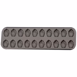 Gobel 264510, Moule à Madeleines, Rectangulaire, 250 °C, Marron, France, 395 mm
