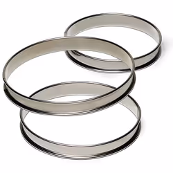 Cercle à tarte en inox 12cm - Ustensiles à pâtisserie - Gobel