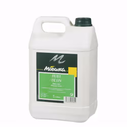 Huile de lin - Bidon 5 L - 73400505 - Dilution des peintures à l'huile et mastic vitriés Protection des bois extérieurs, terr ...