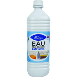 Eau déminéralisée anti-tartre Phebus 1L