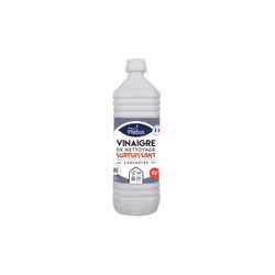 Vinaigre ménager de nettoyage surpuissant de 14% d'acidité. Détartrant, nettoyant multi-usages et naturel. Produit sans déter ...