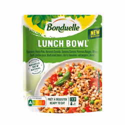 Bonduelle Lunch Bowl, 250 g, épeautre, pois, haricot, tomate